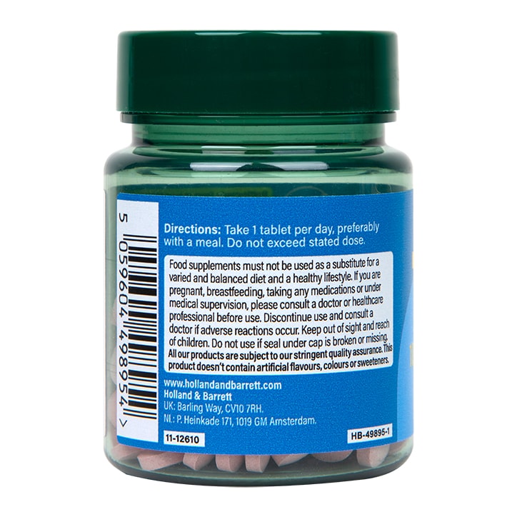 Holland & Barrett High Strength Slow Release Vitamin B12 1000ug 120 Tablets